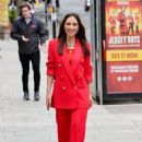 Myleene Klass – In red out and about - 454 x 629