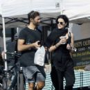 Jaimie Alexander – Seen with writer director David Raymond at a Farmers Market in Los Angeles - 454 x 657