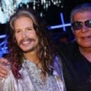 Steven Tyler and Roberto Cavalli attend the Roberto Cavalli show during the Milan Menswear Fashion Week Spring Summer 2015 on June 24, 2014 in Milan, Italy. - 454 x 303