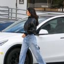 Kylie Jenner – Seen after a night out with her sister Kendall and Hailey Bieber in Los Angeles