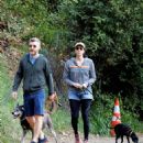 Sarah Silverman – With boyfriend Rory Albanese walk with their dogs in Los Feliz - 454 x 681