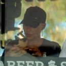Amber Rose – With her boyfriend Alexander Edwards stop for some Mexican food
