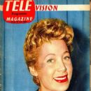 Jacqueline Joubert - Tele Magazine Cover [France] (14 April 1957)
