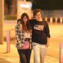 Taylor Hill walk with her boyfriend in West Hollywood
