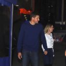 Caroline Wozniacki – With boyfriend David Lee as they arrive to Knicks home opener in NYC - 454 x 788