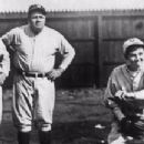 Jackie Mitchell, Lou Gehrig and Babe Ruth