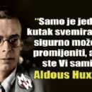 Aldous Huxley  -  Wallpaper