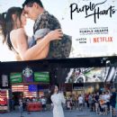 Sofia Carson – Visits the billboard for ‘Purple Hearts’ in Times Square