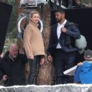 Cameron Diaz – On the set of ‘Back In Action’ in the English Countryside - 454 x 410