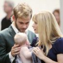 Emilie De Ravin is Claire and Dominic Monaghan is Charlie on Lost. - 400 x 269