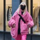 Taylor Momsen – Pictured in all pink outfit in New York