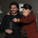 Lars Ulrich speaks onstage during the 20th annual Latin GRAMMY Awards at MGM Grand Garden Arena on November 14, 2019 in Las Vegas, Nevada - 454 x 303