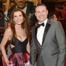 Cristina Bernal and Alan Tacher- Univision's 28th Edition of Premio Lo Nuestro A La Musica Latina - Arrivals - 399 x 600