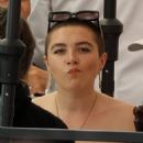 Florence Pugh – Seen with Andrew Garfield while out in Rome - 454 x 643