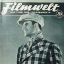Wolfgang Liebeneiner - Filmwelt Magazine Cover [Germany] (22 April 1934)