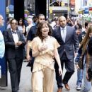 Ashleigh Cummings – Arrives at Good Morning America in New York - 454 x 708