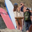 Shailene Woodley – In a bikini in Malibu
