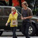 Kate Bosworth and James Rousseau stroll in West Village, NYC 2007-09-13 - 454 x 593