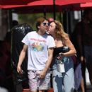 Peyton List – With Jacob Bertrand seen after having brunch together in Los Angeles - 454 x 641