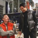 Corey Yuen (Second Unit Director and Stunt Designer) with Jet Li on the set of WAR. Photo credit: Doug Curran