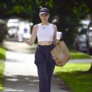 Willa Holland – With coffee out in Los Angeles - 454 x 590