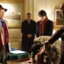 Edward Hibbert as Gordon Fisher with Tom Chambers and Art Malik in Indican Pictures', Fakers - 2006
