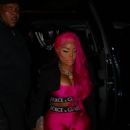 Lil’ Kim – In pink aesthetic at Megan thee Stallions BET after party in Los Angeles - 454 x 668
