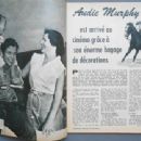 Audie Murphy - Bonnes Soirees Magazine Pictorial [France] (24 August 1958) - 454 x 340