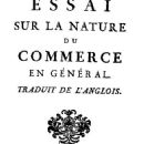 Essay on the Nature of Trade in General