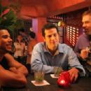 Wilson Cruz as Kelly, Jason Stuart as Clayton and Jonathan Bray as Todd in Film and Music Entertainment and TLA Releasing 'Coffee Date.'
