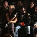 Amber Rose and Kanye West with guests attend Mercedes-Benz Fall 2009 Fashion Week at Bryant Park in New York City - February 18, 2009 - 454 x 303