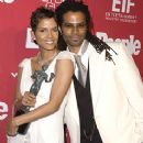 Halle Berry and Eric Benét At The 8th Annual Screen Actors Guild Awards (2002) - 238 x 330