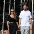 Jennifer Lawrence – With Cooke Maroney out in New York