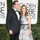 John Travolta and Kelly Preston At The 74th Golden Globe Awards (2017) - 371 x 600