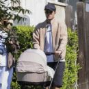 Suki Waterhouse – With Robert Pattinson on a family breakfast outing in Los Angeles