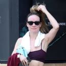 Olivia Wilde – Seen at Tracy Anderson Method Studio gym in Studio City