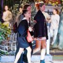 Shailene Woodley – With Zoe Kravitz – Seen out to dinner at Buvette – New York City - 454 x 529