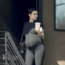 Bhad Bhabie – Shows her baby bump during a casual Los Angeles outing
