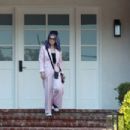 Kelly Osbourne – In a light pink suit out in Los Angeles - 454 x 303