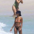 Deva Cassel – With Narah Baptista in a bikini at a beach in Ipanema - 454 x 562