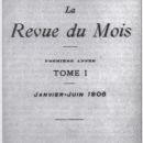 La Revue du mois