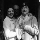 Suzy Vernon (left) with Marguerite Moreno in 1934