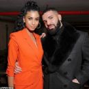 Drake continues to spark romance rumours with Imaan Hammam as they cosy up at her Frame collaboration party for New York Fashion Week - 454 x 344