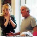 Cate Blanchett and Director Richard Eyre on the set of NOTES ON A SCANDAL. Photo Credit: Clive Coote