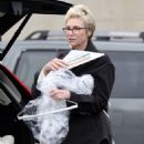 Jane Lynch – Picking up her dry cleaning in Montecito - 454 x 624
