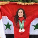 Syrian female breaststroke swimmers
