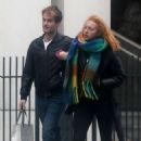 Anna Ermakova – Seen with her boyfriend in West London - 454 x 681