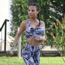 Chantelle Connelly in Gym Outfit – Workout in Istanbul - 454 x 482