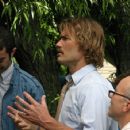 (center) Andrew Wilson as Dennis Buckstead and Clint Howard as Gene Jensen in Kurt Hale movie Church Ball - 2006