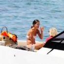 Ana Ivanovic in Bikini on a yacht in Mallorca adds - 454 x 342